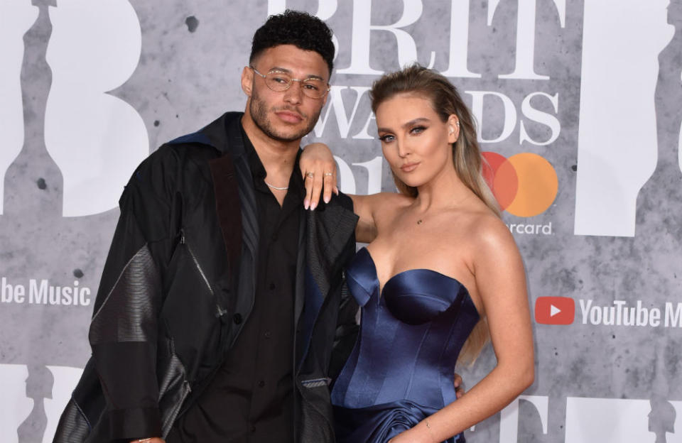 Alex Oxlade-Chamberlain and Perrie Edwards are engaged credit:Bang Showbiz