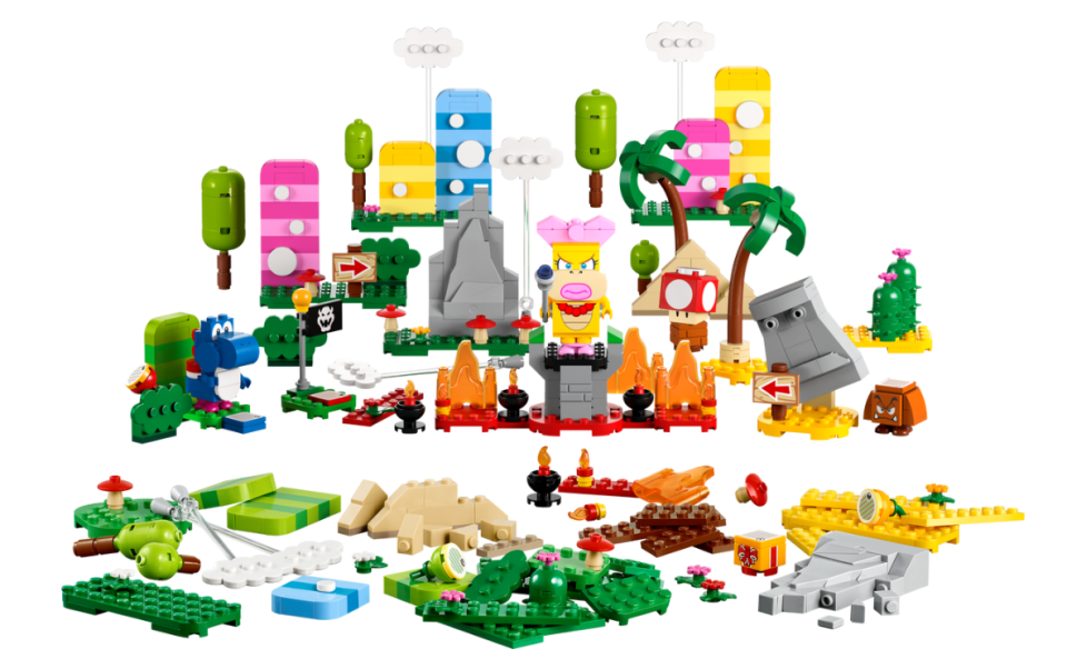 A LEGO Super Mario Bros. maker set