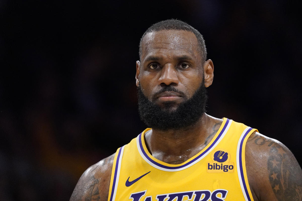 LeBron James makes history in Lakers sweep, then gets quick reminder that he’s old