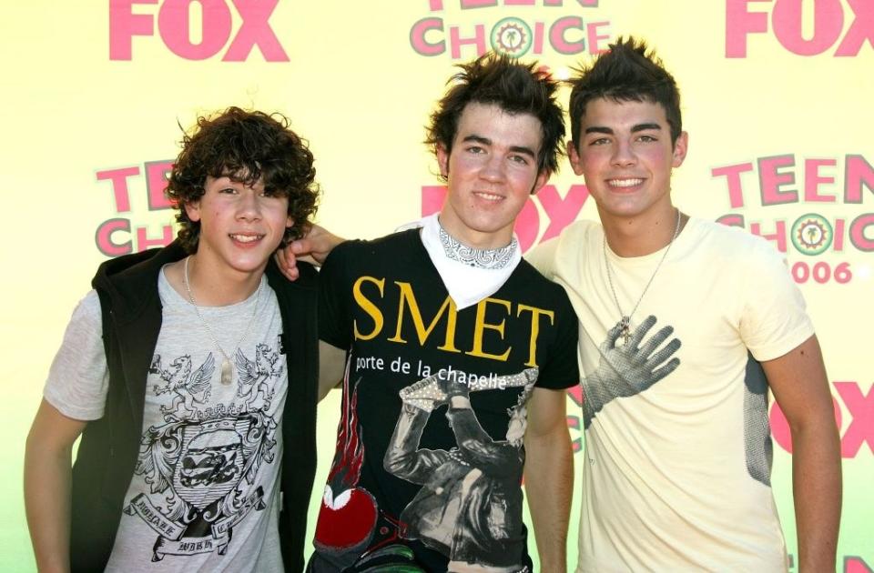 the jonas brothers in ed hardy couture