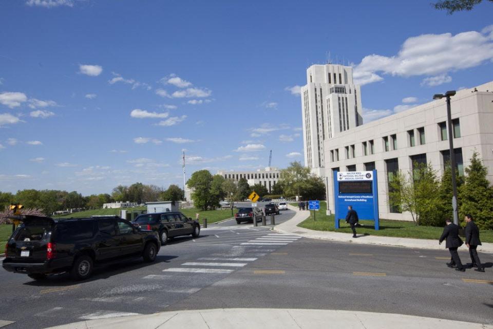 Walter Reed National Military Medical Center in Bethesda, Md.