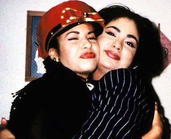 <p>Suzette Quintanilla Instagram</p> Selena Quintanilla with her sibling Suzette Quintanilla.