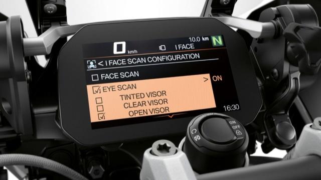 BMW iFace Is a Facial Recognition System for Motorcyclists