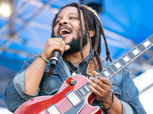 Douglas Mason/WireImage Bob Marley's son Stephen Marley performs during the 60th annual Newport Folk Festival 2019 at Fort Adams State Park on July 28, 2019 in Newport, Rhode Island