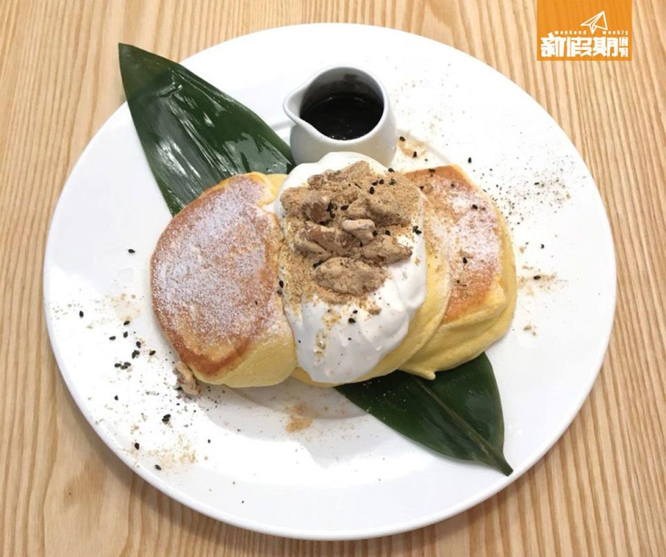 幸福pancake 銅鑼灣 梳乎厘班戟 甜品 幸せのパンケーキ 香港店 幸福pancake香港店 表參道店 黑芝麻黃豆粉幸福Pancake