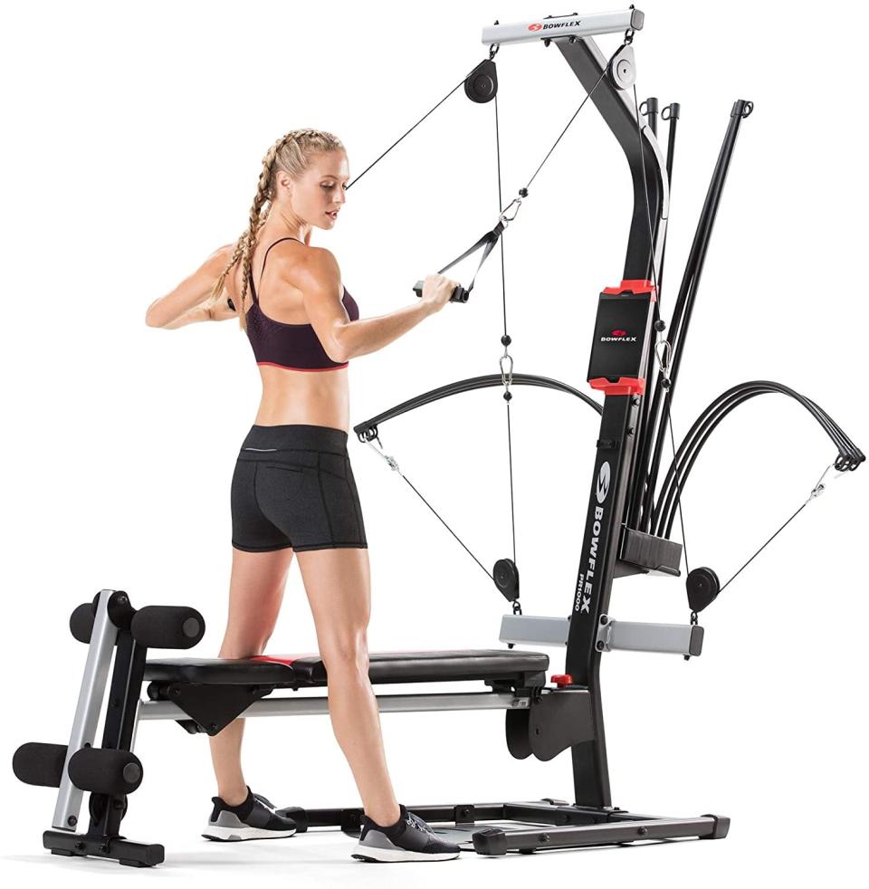 <p>Get fully outfitted in this high-tech <span>Bowflex PR1000 Home Gym</span> ($499, originally $799).</p>