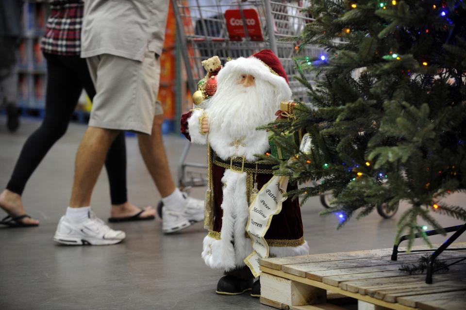 <p>While you may not be in the Christmas spirit in September, Costco will often start displaying last year’s holiday items early to free up storage space. Clear a spot in your closet and bring on the baubles.</p>