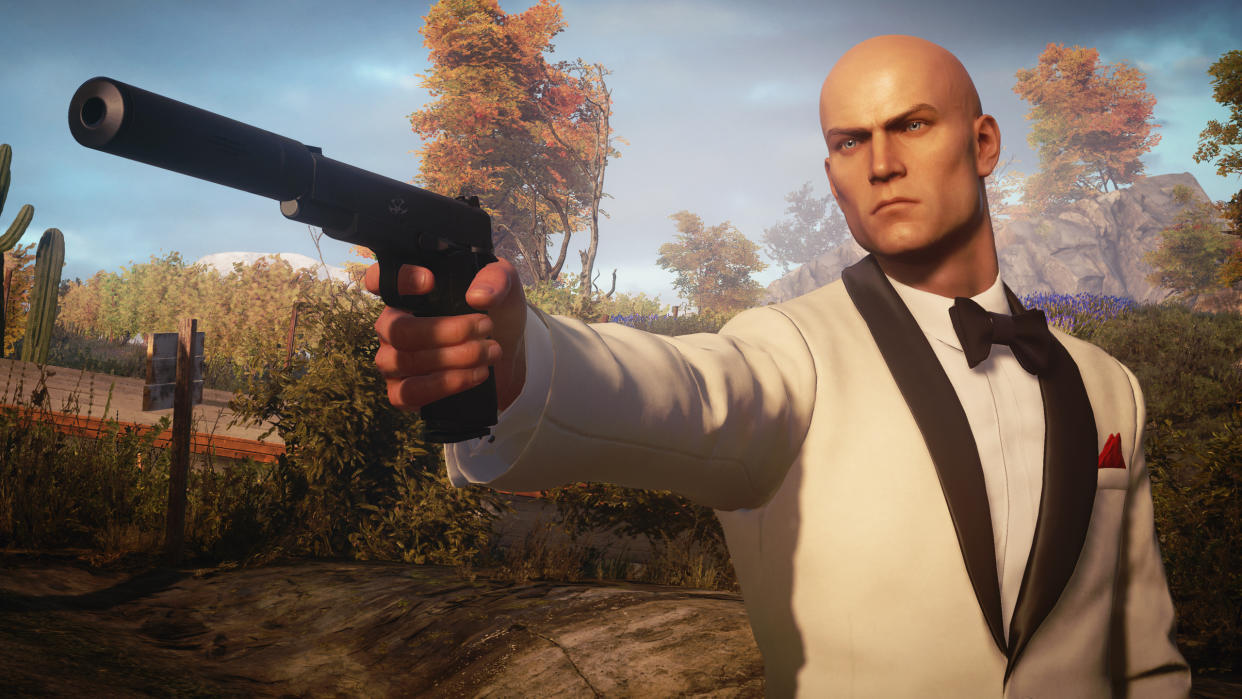  Agent 47 channels James Bond. 