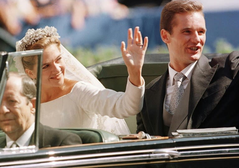 Princess Cristina of Spain married Inaki Urdangarin in 1997