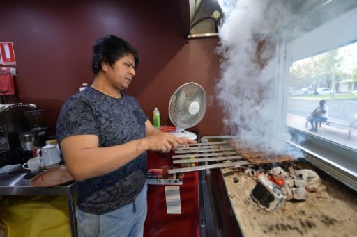 Hazara refugee Ali says he received a warm welcome when he arrived in the Australian town of Griffith