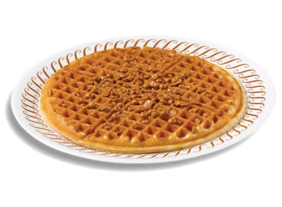 Waffle House Peanut Butter Chip Waffle