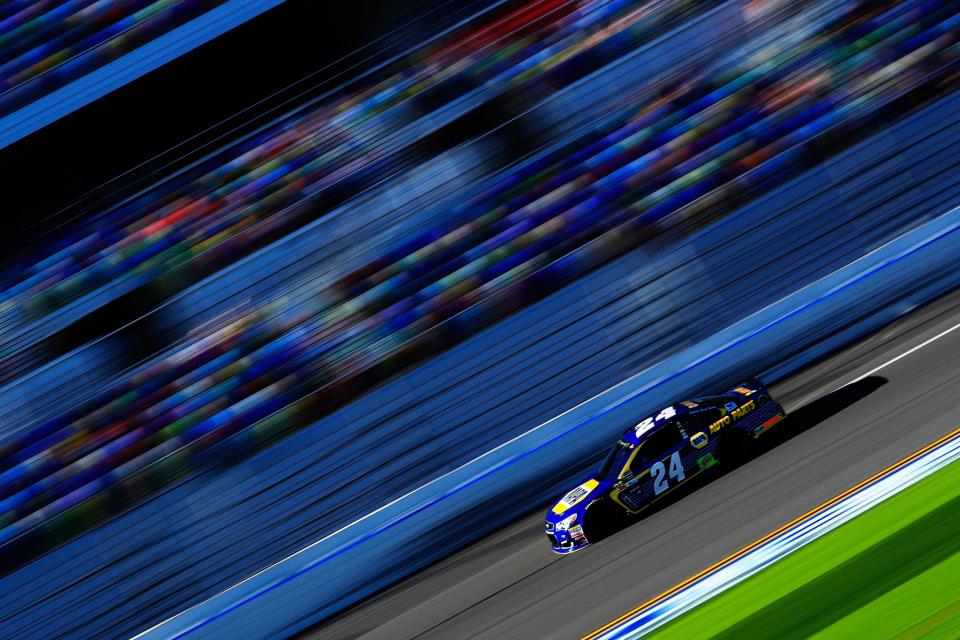 It’s the third-straight year the No. 24 car has qualified first for the 500. (Getty)