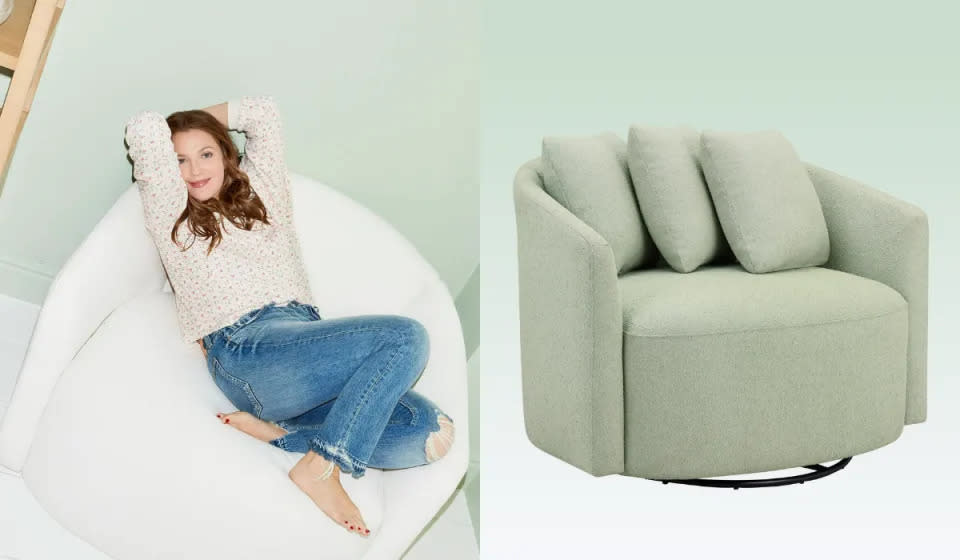 ¿Quieres añadir unos asientos cómodos a una habitación de tu casa? ¡Prueba el sillón Drew! (Walmart)
