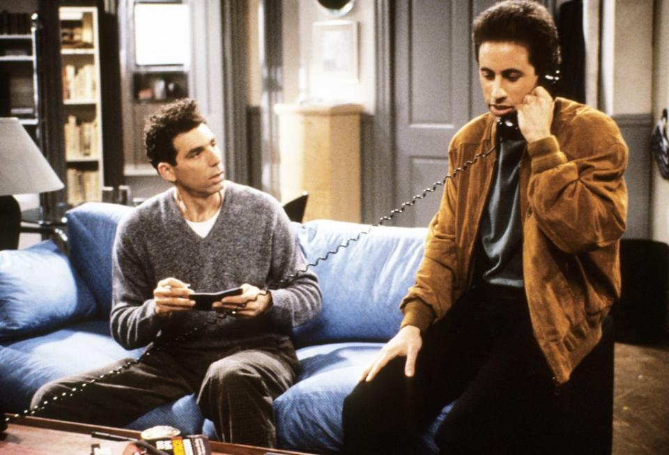 Jerry Seinfeld joked that the TV show “Friends” copied “Seinfeld.” Castle Rock Entertainment