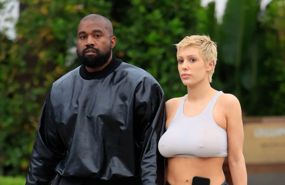 Bianca Censori and Kanye West - Celebrity Sightings In Los Angeles - May 2023 - Getty