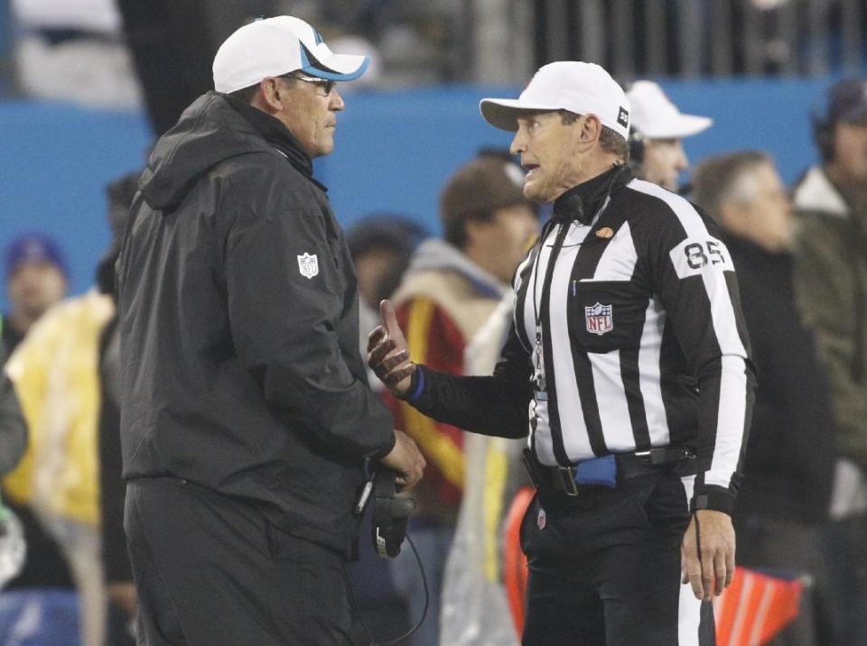 The NFL announced it will hire up to 24 full-time officials. (AP)