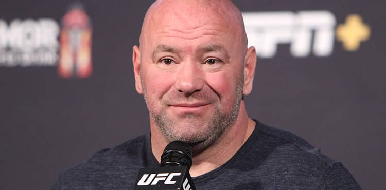 Dana White UFC 250 weigh-in scrum