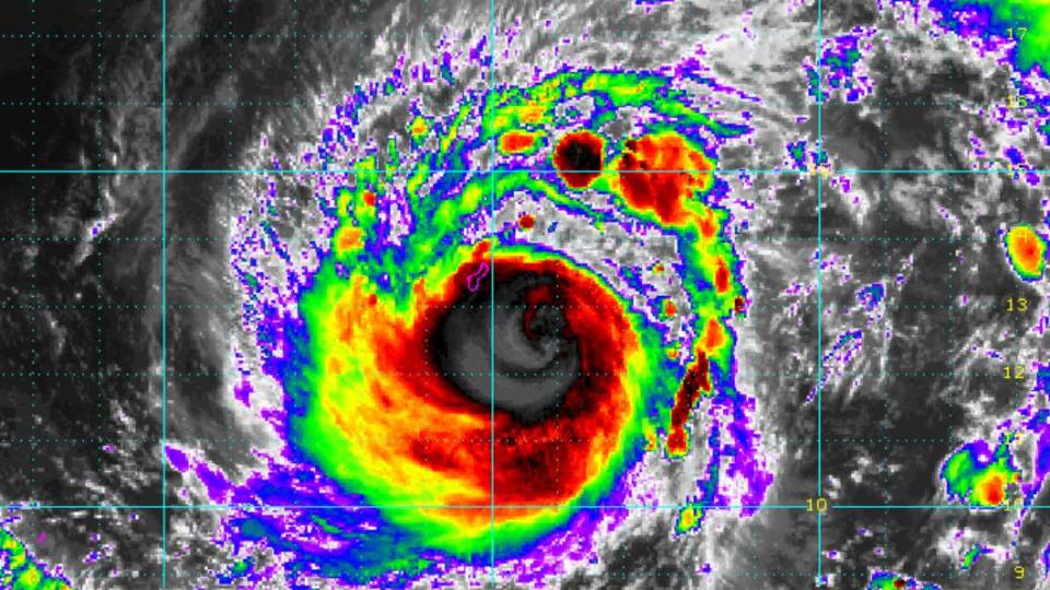 颱風恐再增強。（圖／翻攝自NOAA）