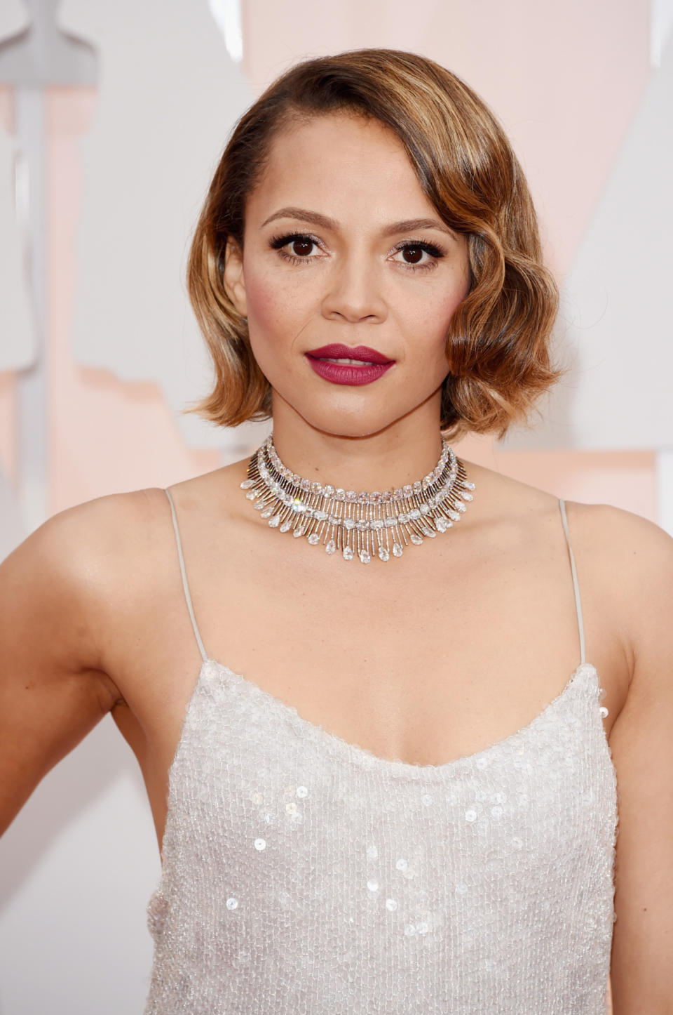 Carmen Ejogo in Chopard Jewelry