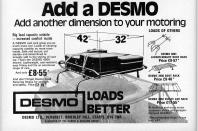 <p>Roof boxes are still popular but in the fifties, sixties and seventies motorists had roof racks instead. Guaranteed to create excruciating wind noise at cruising speeds, you had to tie your luggage to the frame and hope that it didn't end up all over the three lanes of the M1 as you went away for your holidays.</p>