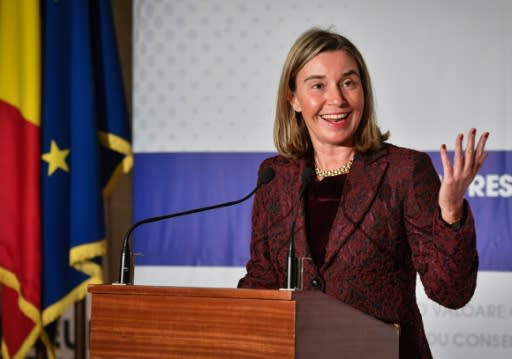 Fedrica Mogherini welcomed the move, which one source called 'a strategic one'