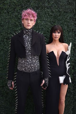 Matt Winkelmeyer/Getty Machine Gun Kelly and Megan Fox in 2022