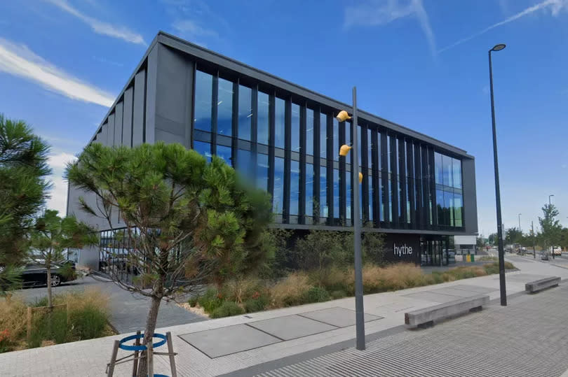 The Hythe office block at Wirral Waters