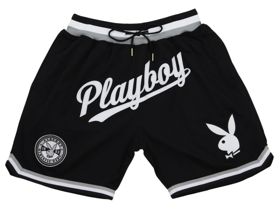 Playboy x Lids shorts in black