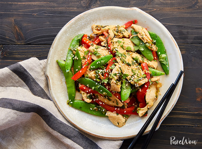November 12: Chicken and Snap Pea Stir-Fry