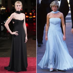 Elizabeth Debicki Pays Tribute to Princess Diana at the Crown premiere