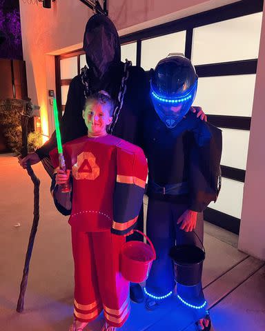 <p>Tom Brady/Instagram</p> Tom Brady and his kids on Halloween