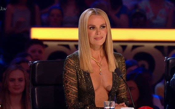 Amanda Holden's controversial 2017 Britain's Got Talent dress - ITV/Syco