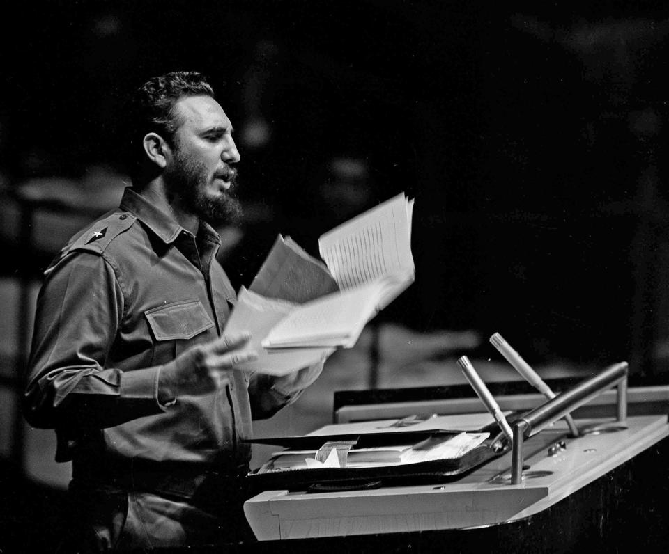 Fidel Castro dies at 90: His life in photos