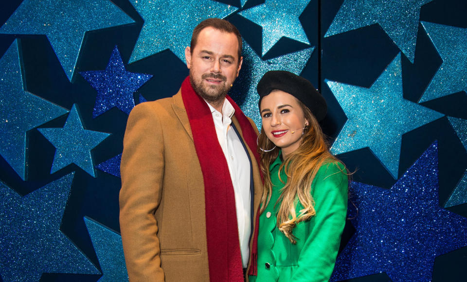 Cast photocall for Nativity! The Musical  Featuring: Danny Dyer, Dani Dyer Where: London, United Kingdom When: 19 Dec 2018 Credit: Phil Lewis/WENN.com