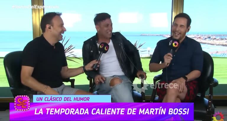 Martín Bossi dialogó con Socios del Espectáculo y se sinceró sobre Mariana Brey (Foto: Captura TV)