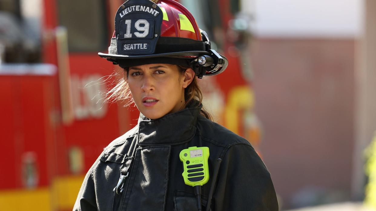 'Station 19' Star Jaina Lee Ortiz Teases Final "Crazy Crossover" With