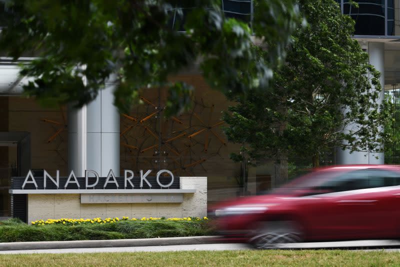 Anadarko Petroleum Corporation is seen in The Woodlands