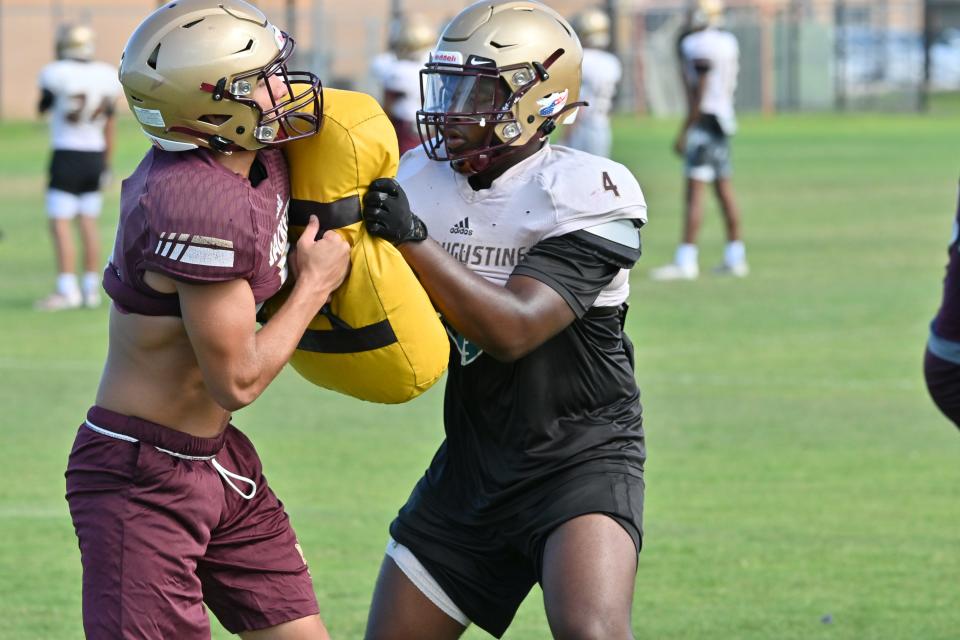 Pablo Rivera (left), St. Augustine