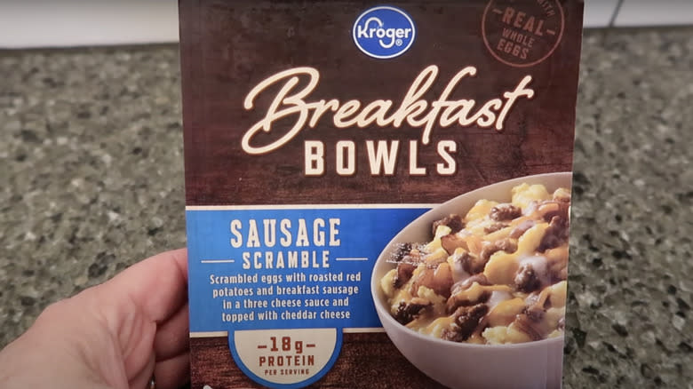 Kroger Sausage Scramble Breakfast Bowl