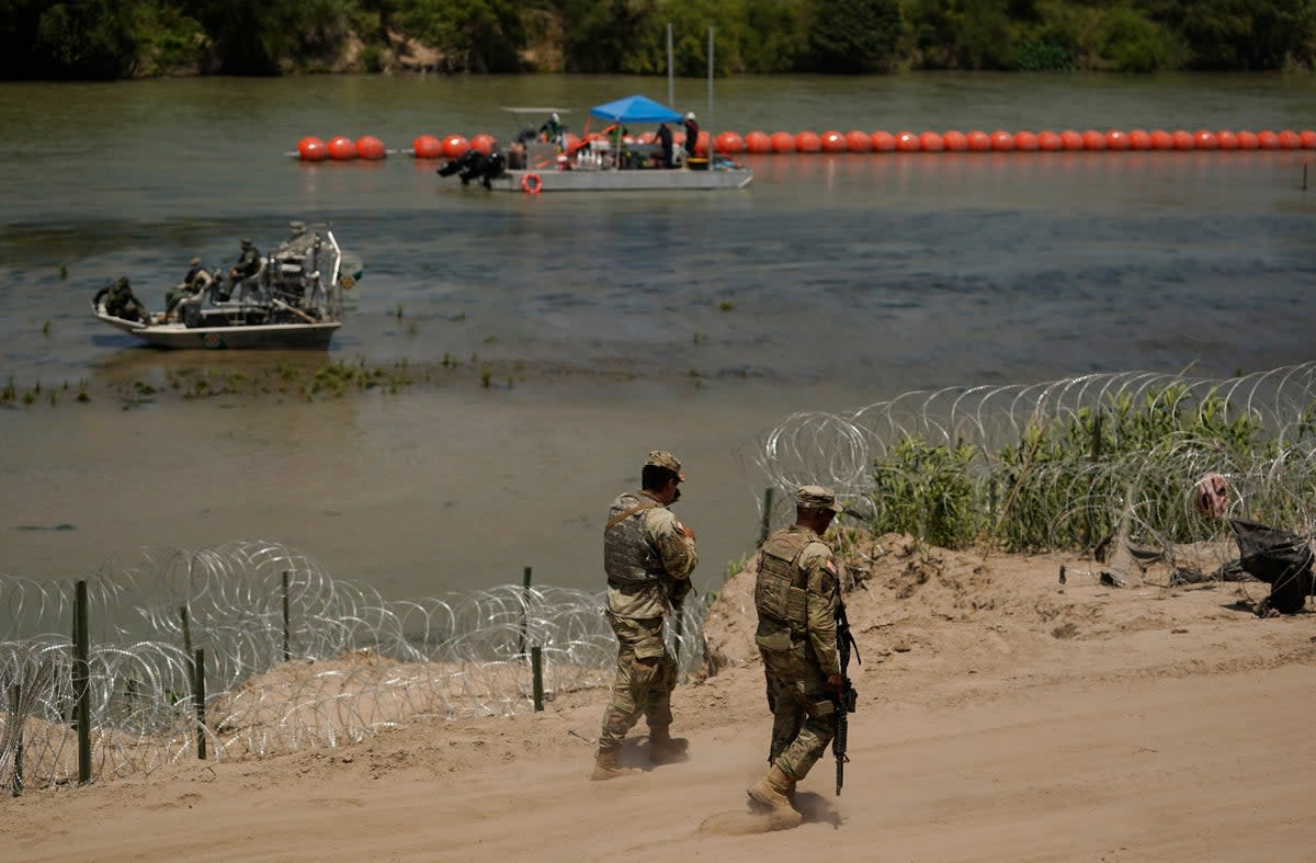 Texas has declared its under ‘invasion’ by migrants  (Copyright 2023 The Associated Press. All rights reserved)