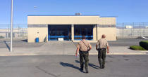 <p>The entrance to Nevada’s Lovelock Correctional Center in Lovelock, Nev., where former NFL football star O.J. Simpson is being held. July 20, 2017. (AP Photo/Terry Chea) </p>