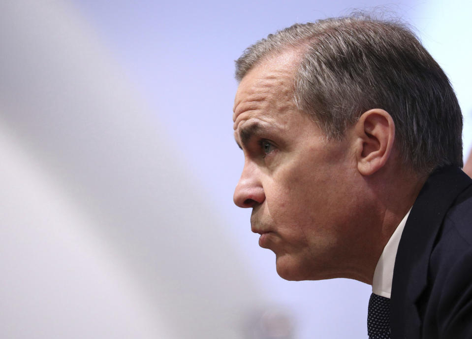 Mark Carney, former governor of the Bank of England. Photo: Jonathan Brady/Pool via AP