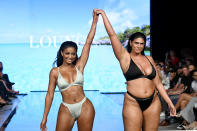 Lounge Underwear sorgte mit seinem klaren Bekenntnis für Body Positivity für viel Aufsehen. Alle Figurtypen waren auf dem Runway vertreten... (Bild: Arun Nevader/Getty Images for Art Hearts Fashion)