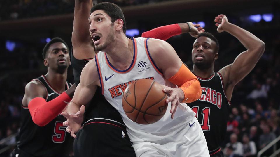 Enes Kanter averaged 14.1 points, 11 rebounds and 1.5 assists last season. (AP)