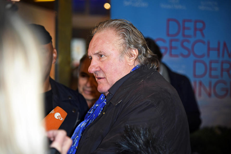 Gérard Depardieu, ici au mois de janvier à Berlin.