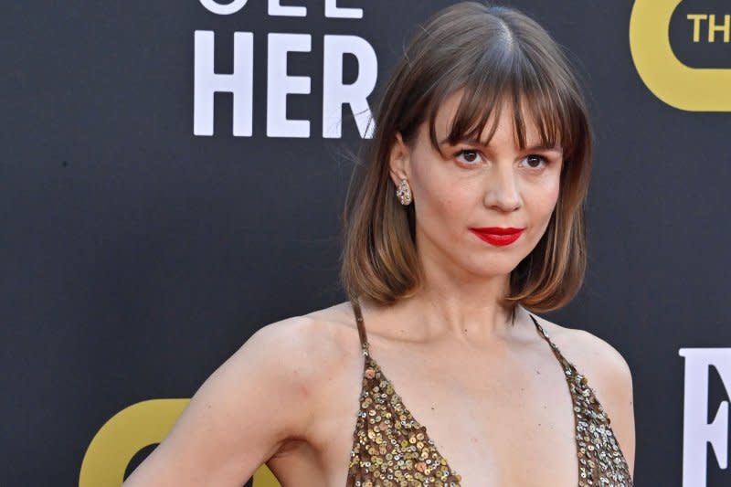 Katja Herbers attends the 27th annual Critics Choice Awards at the Fairmont Century Plaza in 2022. File Photo by Jim Ruymen/UPI