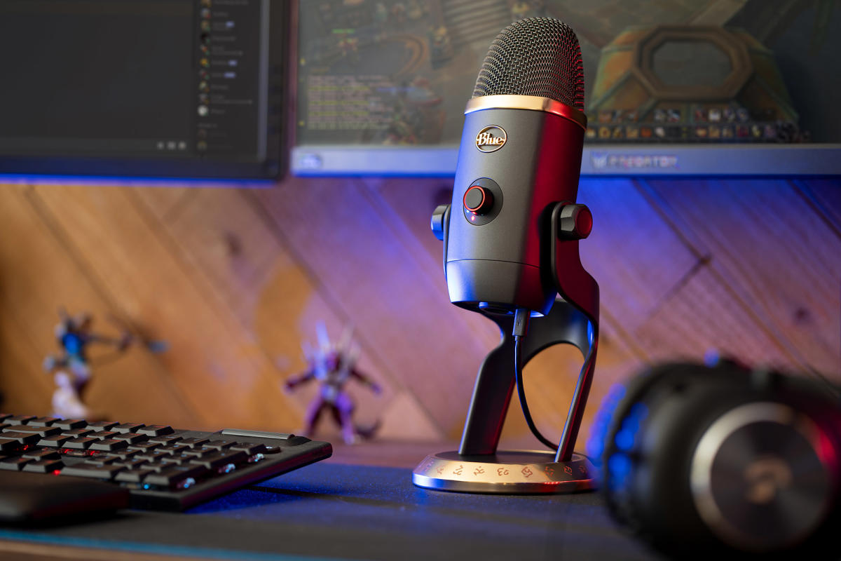 Blue's latest microphone can make you sound like an Azeroth character