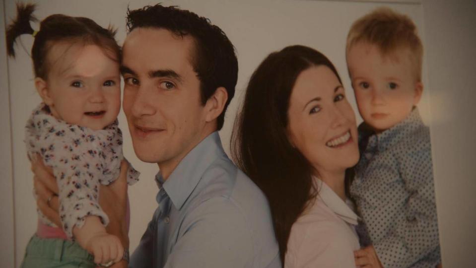 The couple live in Dublin with their two children, four-year-old Michael and three-year-old Rachel