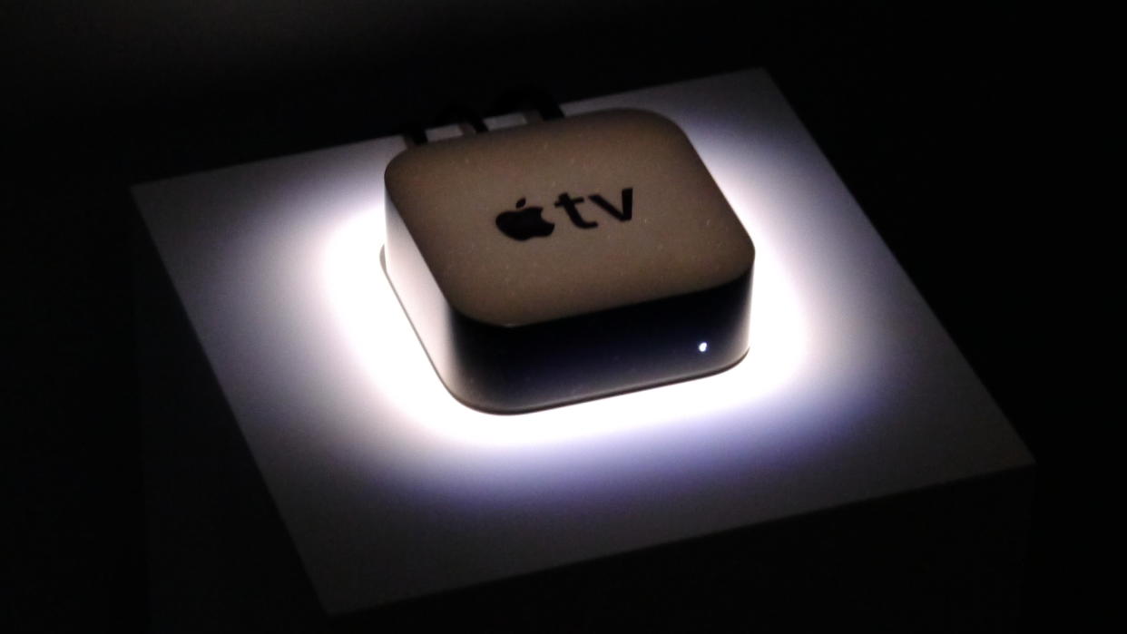  Apple TV device 