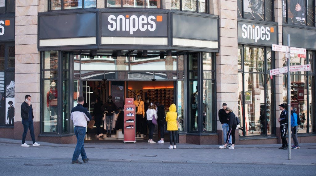 snipes store, Hamburg